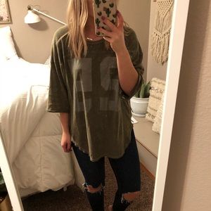 Free People Touchdown tee